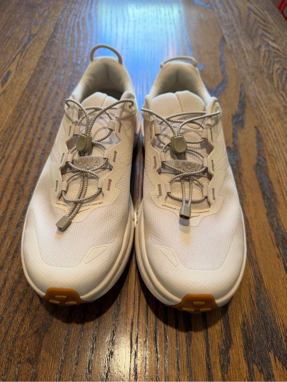 HOKA Transport-Eggnog-Size 9 WORN ONCE